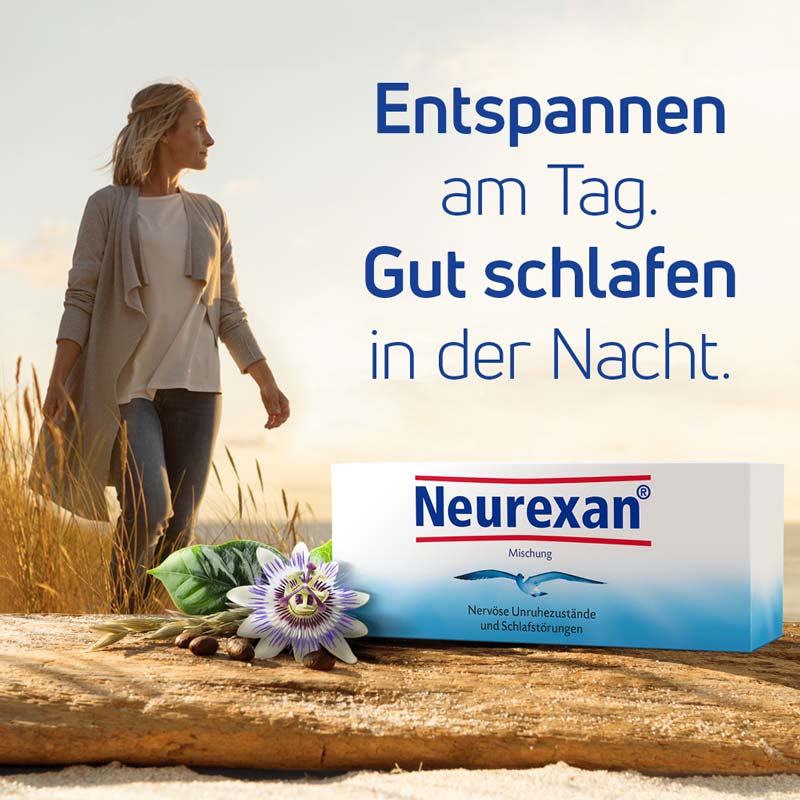 Neurexan bei Schlafstörungen und  nervösen Unruhezuständen 30 ml Tropfen