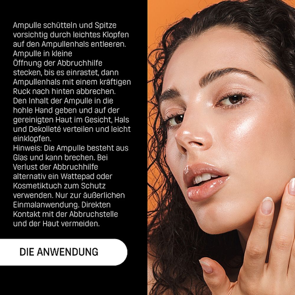 EUBOS IN A SECOND CAVIAR GLOW BOOST 7X2 ml Ampullen