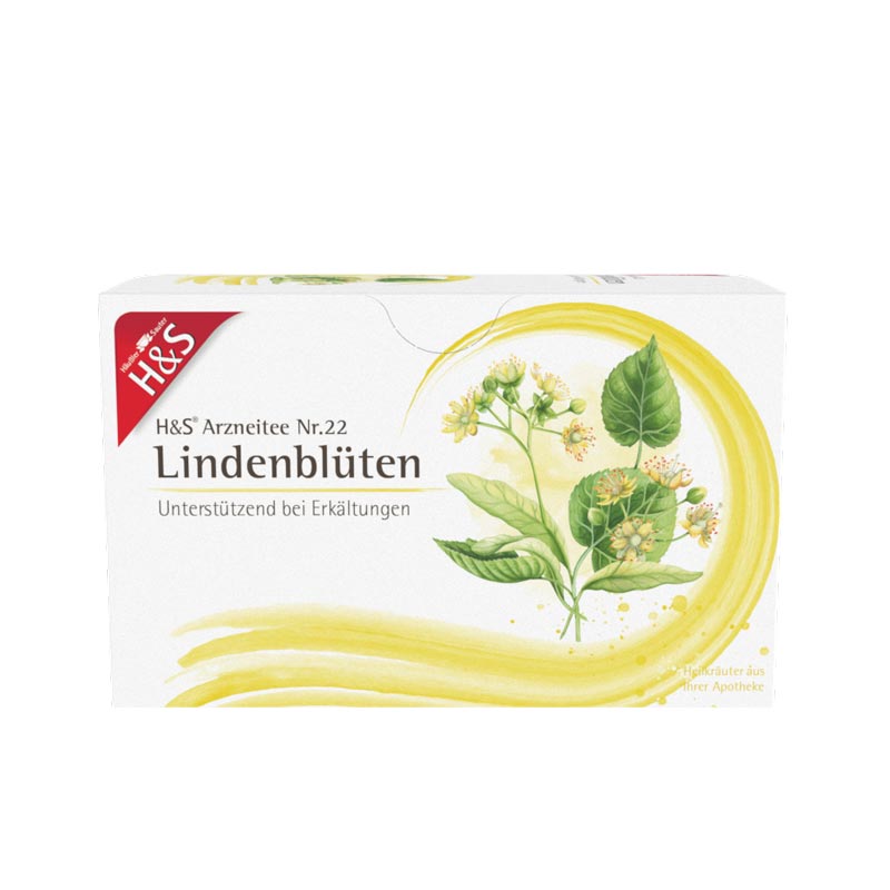 H&S Arzneitee Lindenblüten 20X1.8 g Filterbeutel