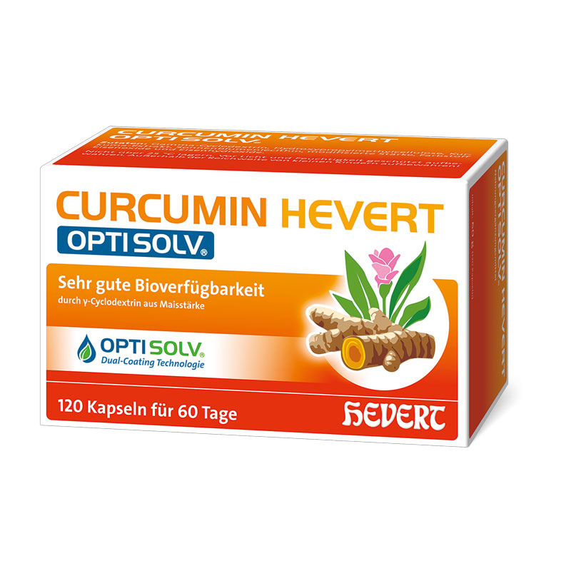 CURCUMIN HEVERT OPTISOLV 120 St Kapseln