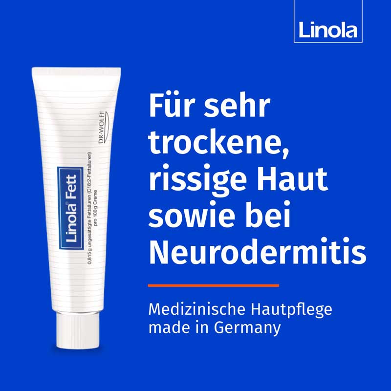 Linola Fett - bei Neurodermitis 700 g Creme