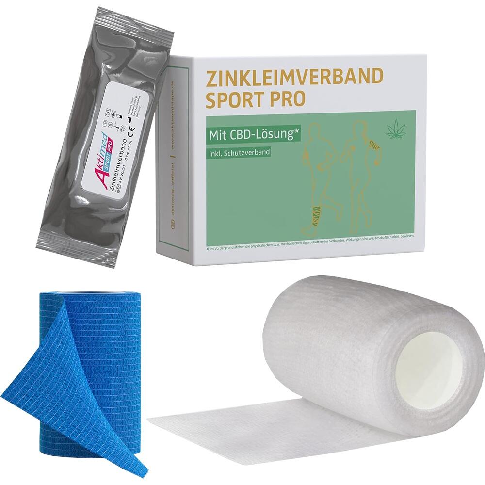 Aktimed Zinkleimverband Sport Pro 8 cm x 5 m 1 St Binden