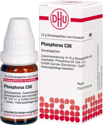 PHOSPHORUS C 30 Globuli 10 g Globuli