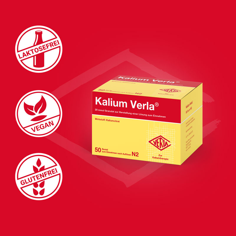 KALIUM VERLA Granulat Btl. 500 St Granulat
