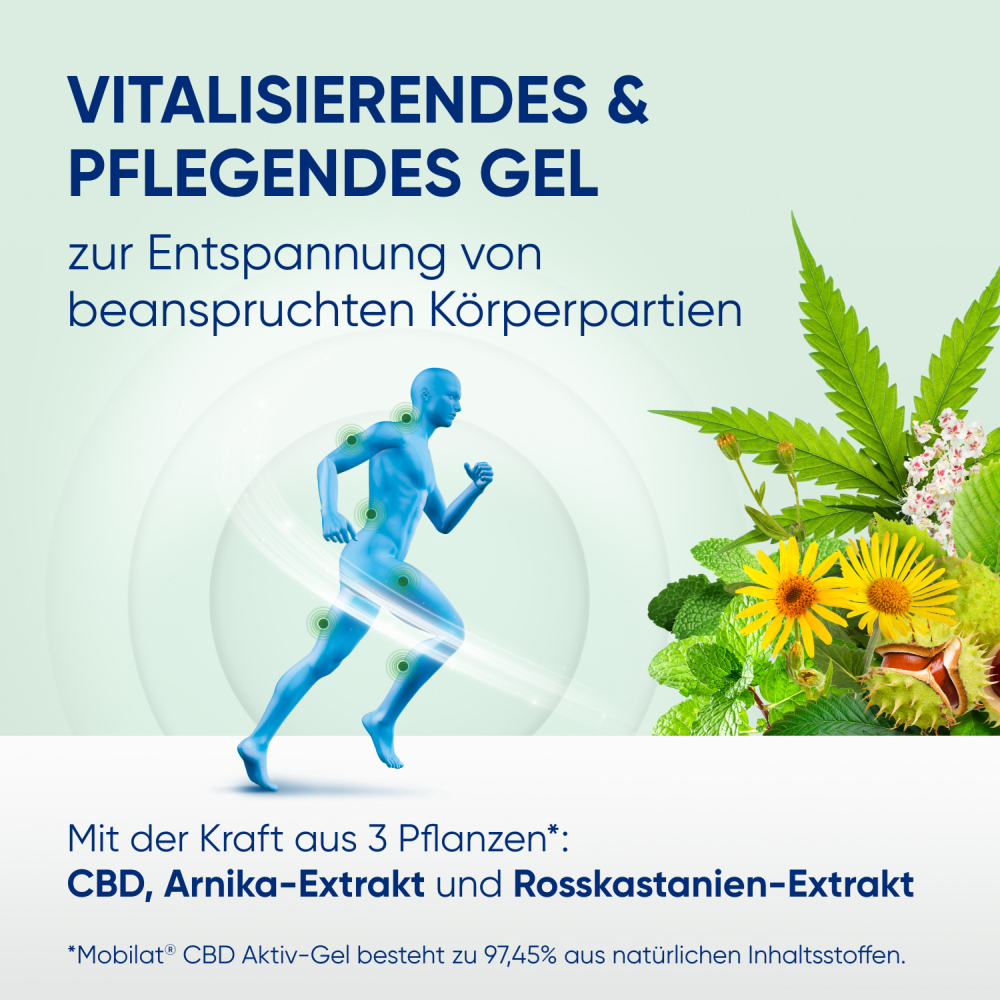 Mobilat CBD AKTIV-GEL 50 ml Gel