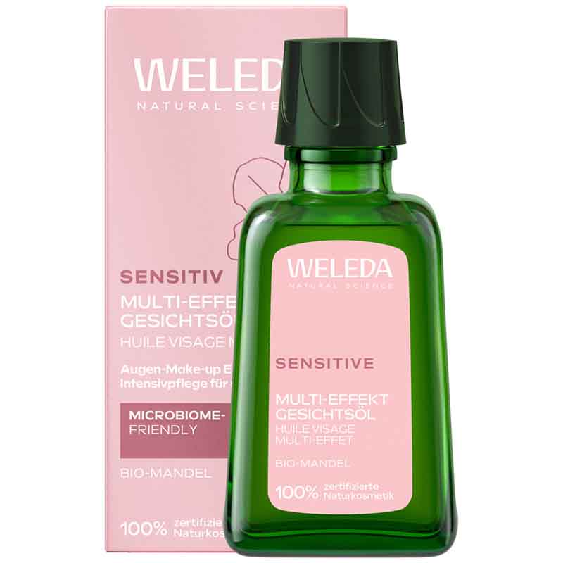WELEDA Sensitiv Multi-Effekt Gesichtsöl Mandel 50 ml Öl