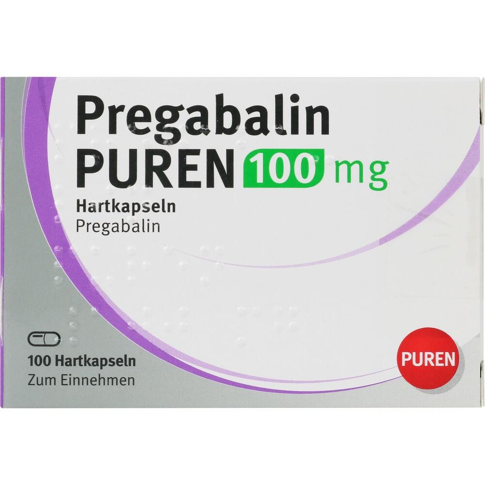 Pregabalin PUREN 100mg 100 St Hartkapseln