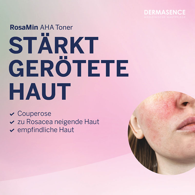DERMASENCE RosaMin AHA TONER 160 ml Lösung