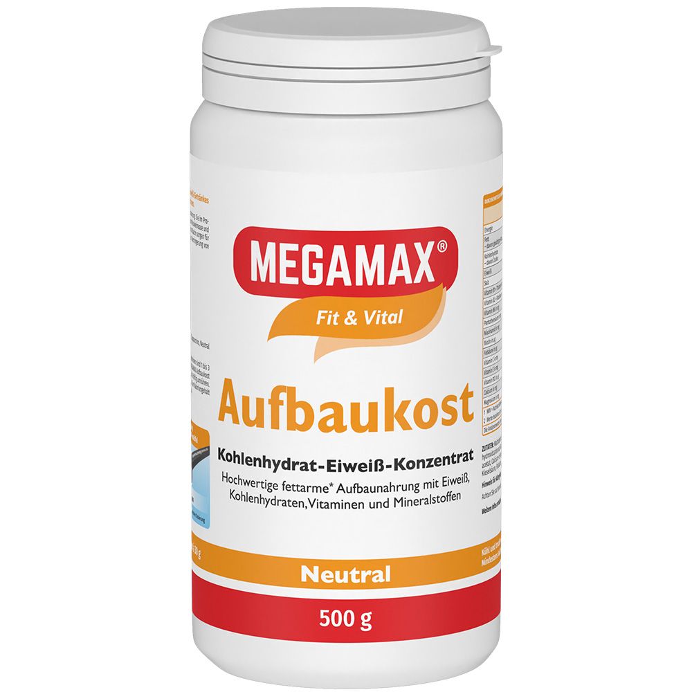 MEGAMAX Aufbaukost Fit & Vital 500 g Pulver