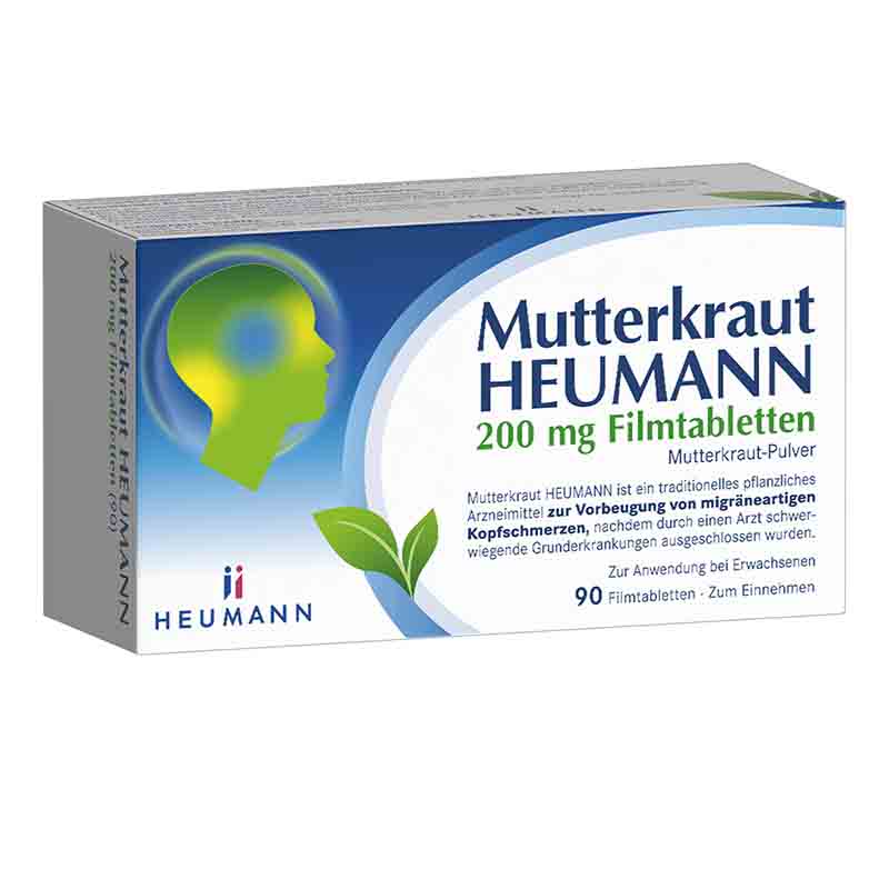 Mutterkraut HEUMANN 200 mg 90 St Filmtabletten