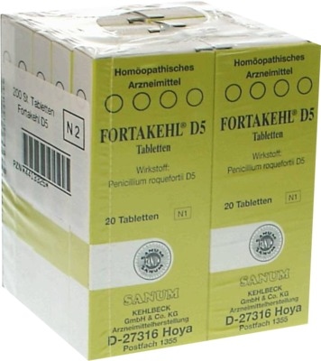 FORTAKEHL D 5 Tabletten 10X20 St Tabletten