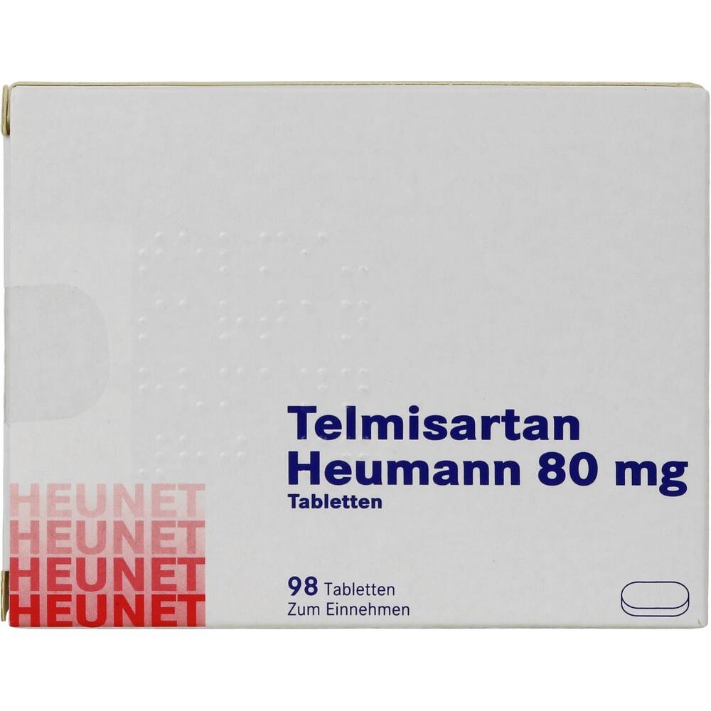 Telmisartan Heumann 80 mg 98 St Tabletten