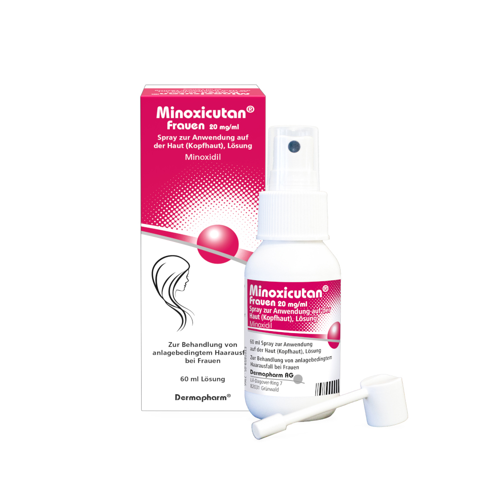 MINOXICUTAN Frauen 20 mg/ml Spray 60 ml Lösung