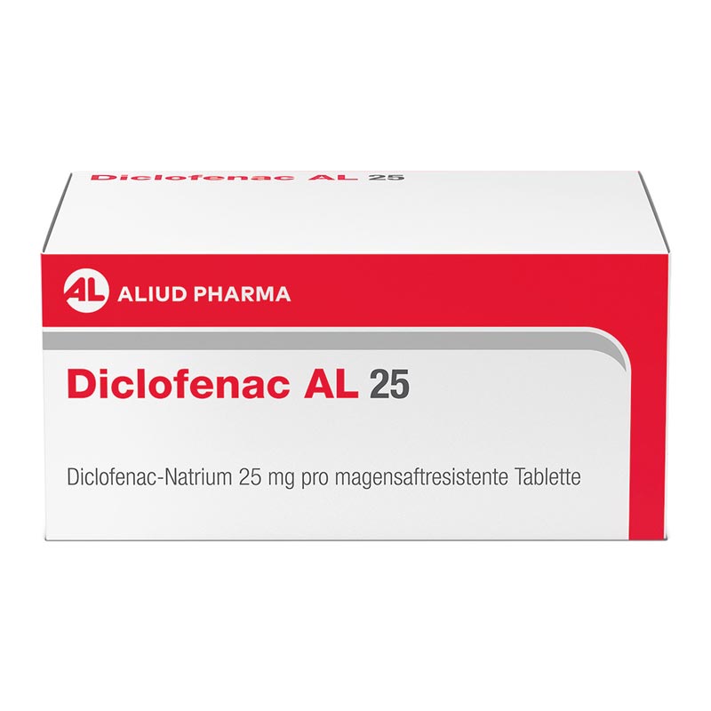 DICLOFENAC AL 25 50 St Tabletten magensaftresistent