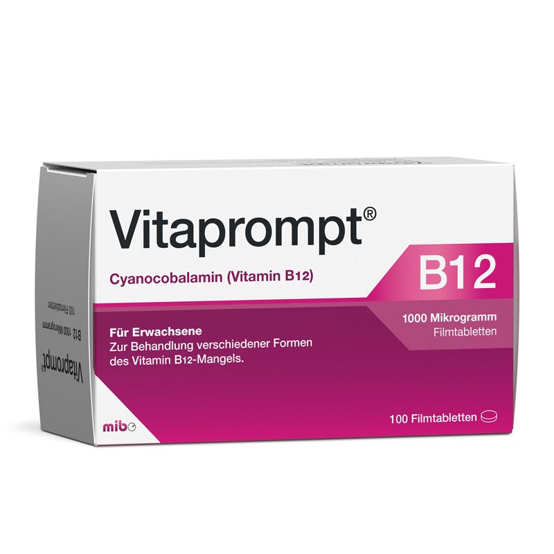 VITA prompt B12 1000 Mikrogramm 100 St Filmtabletten