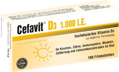 Cefavit D3 1.000 I.E. 100 St Filmtabletten