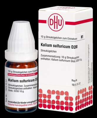 KALIUM SULFURICUM D 200 Globuli 10 g Globuli