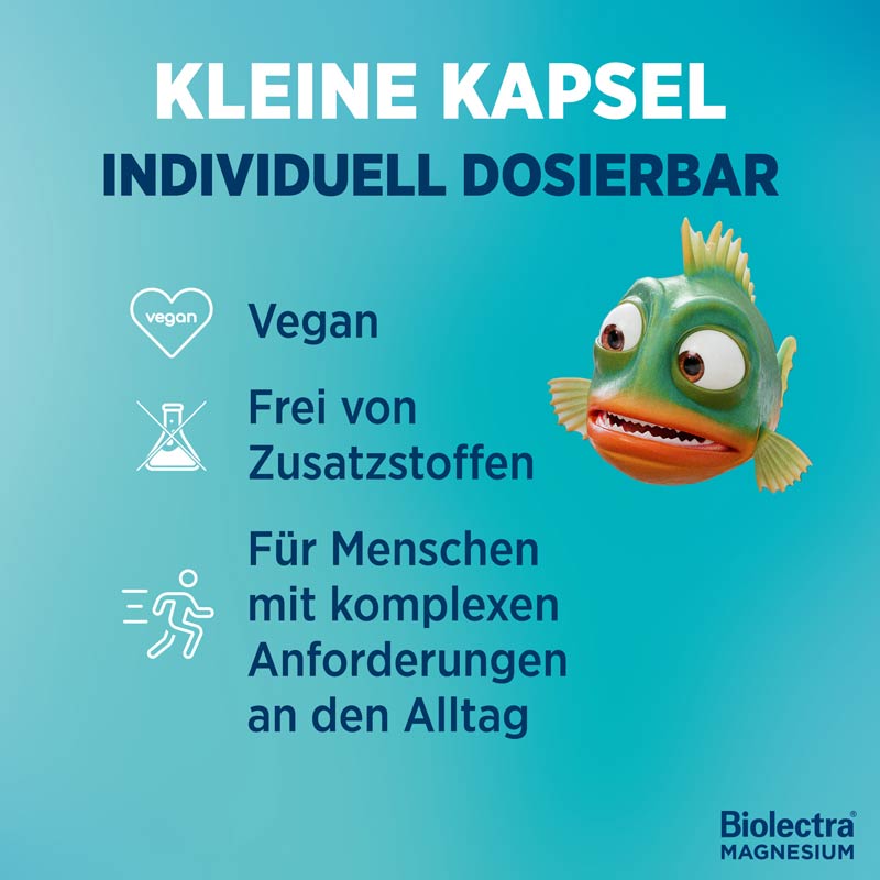 Biolectra MAGNESIUM Komplex Balance 7 +10 % Rabatt* 120 St Kapseln