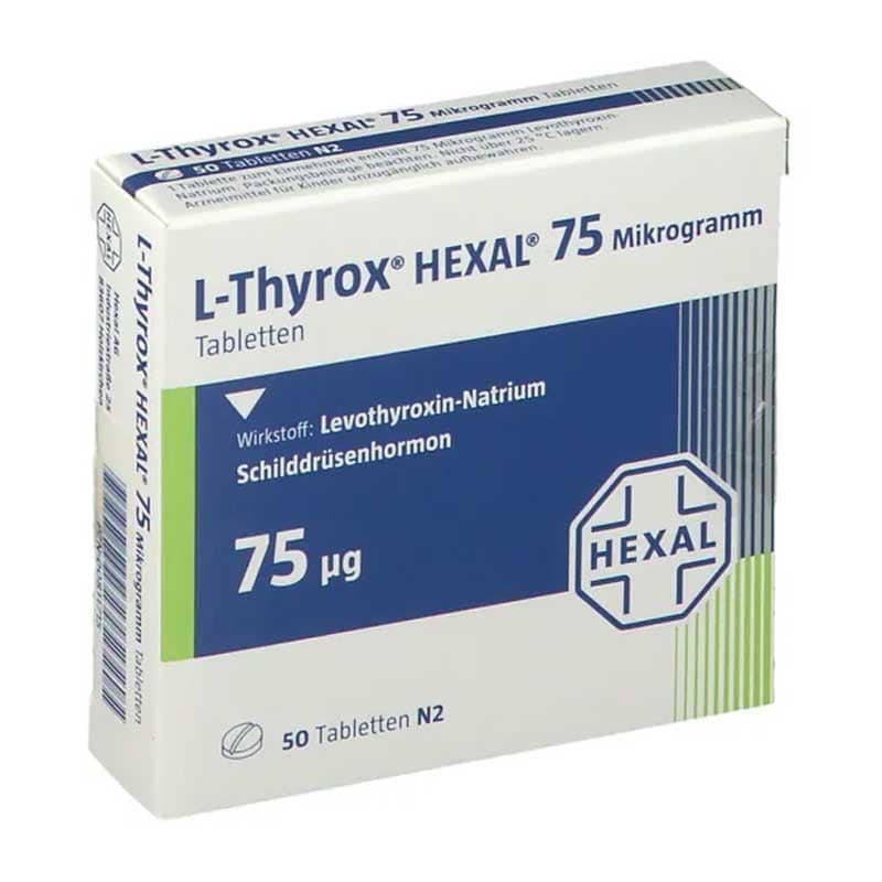 L-Thyrox HEXAL 75 50 St Tabletten