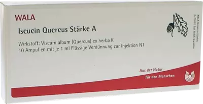Iscucin quercus Stärke A 10X1 ml Ampullen