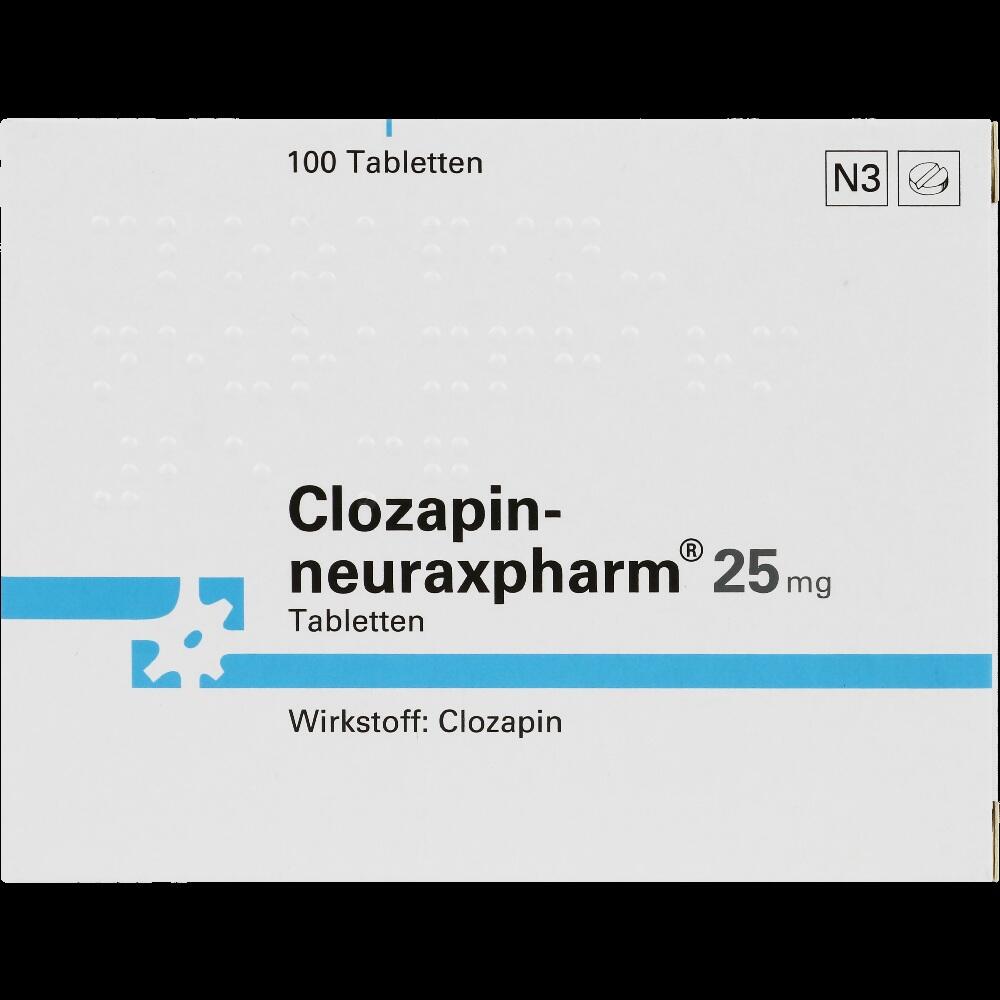 Clozapin-neuraxpharm 25mg 100 St Tabletten
