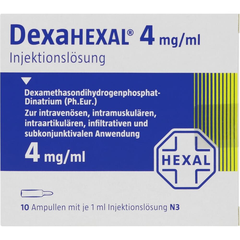 DEXAHEXAL 4 mg/1 ml Injektionslösung 10X1 ml Injektionslösung