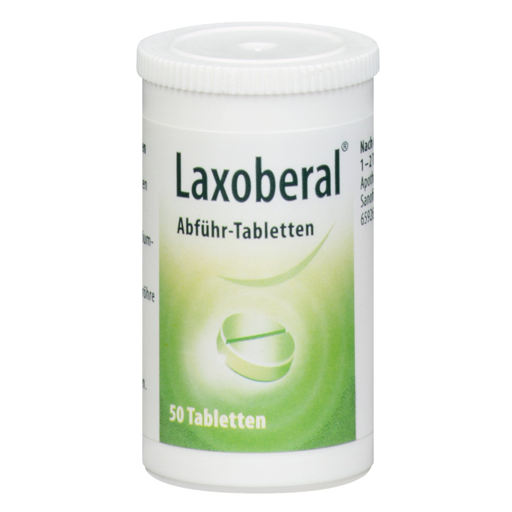 Laxoberal Tabletten - Abfühmittel bei Verstopfung 50 St Tabletten