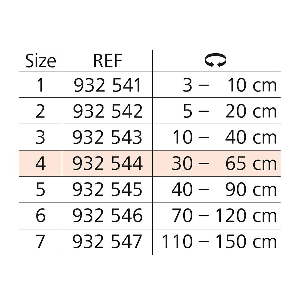 STÜLPA Fix Gr.4 Bein/Fuß/Kdr.Rumpf 25 m Netzschl. 1 St Verband