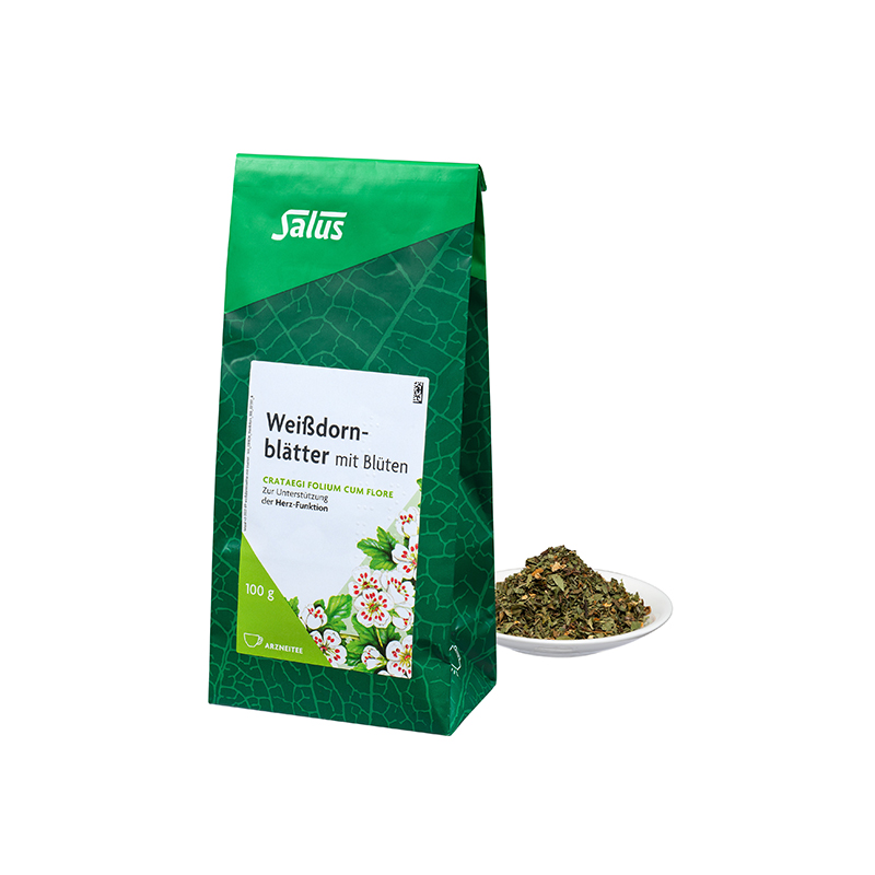 Salus Weissdornblätter mit Blüten Arzneitee Bio  100 g Tee