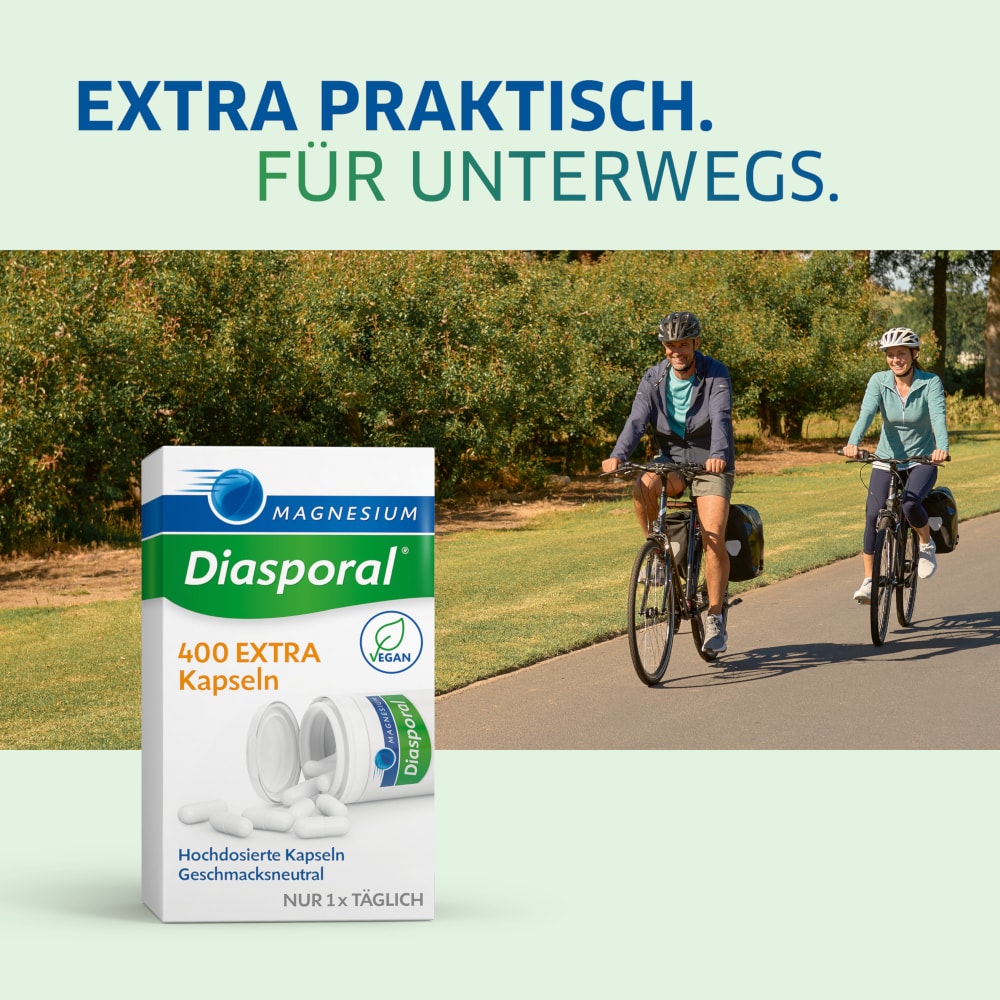 MAGNESIUM Diasporal 400 EXTRA Kapseln 100 St Kapseln