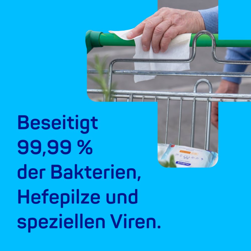 Sterillium 2 in 1 wipes 15 St Tücher