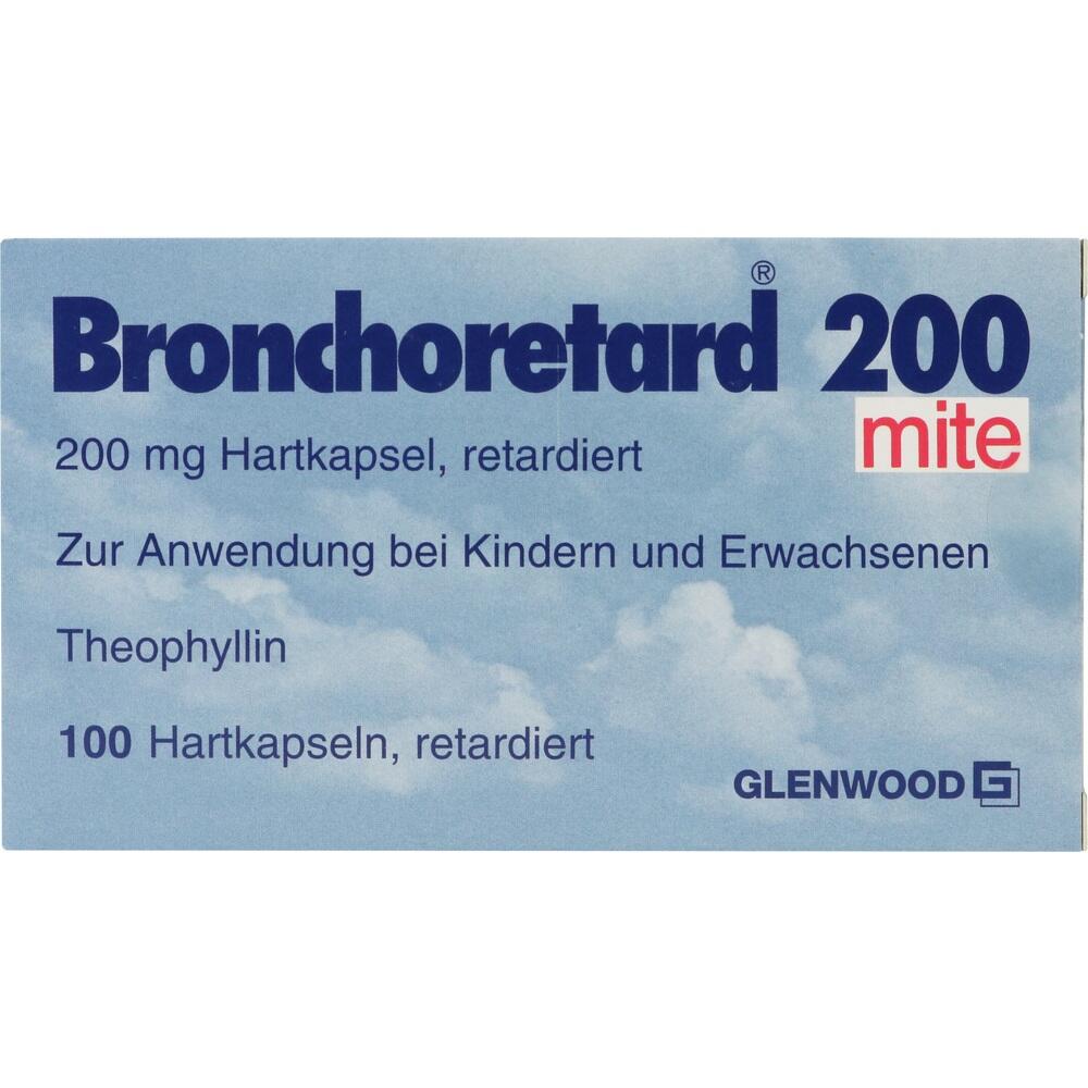 Bronchoretard 200 mite 100 St Retard-Kapseln