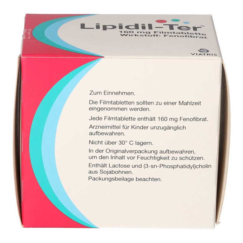 Lipidil-Ter 160mg 50 St Filmtabletten