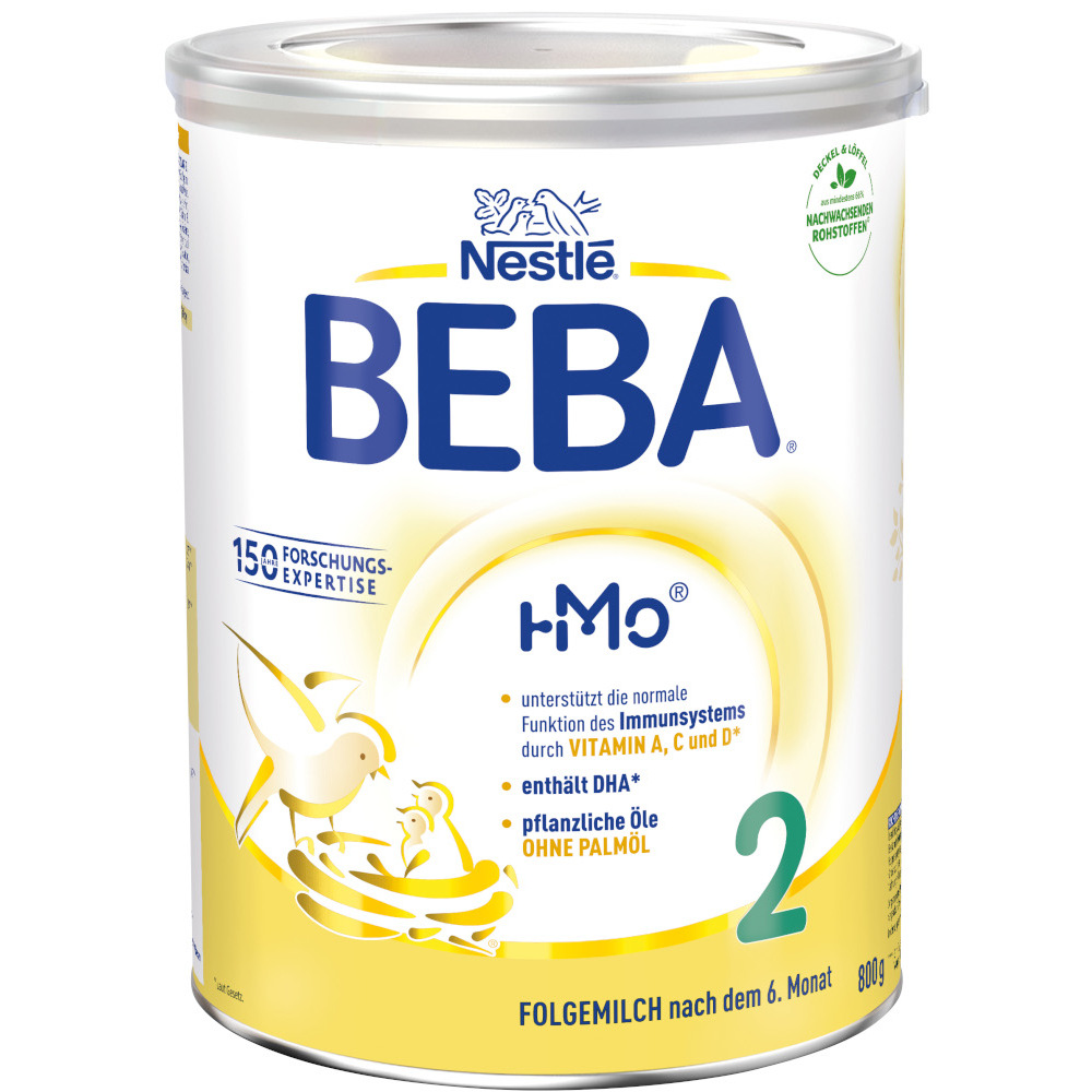 Nestle BEBA HMO 2 FOLGEMILCH 800 g Pulver