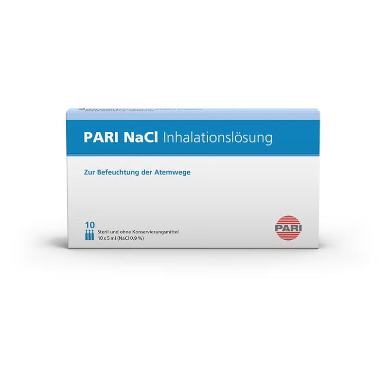 PARI NaCl Inhalationslösung Ampullen 10X5 ml Ampullen