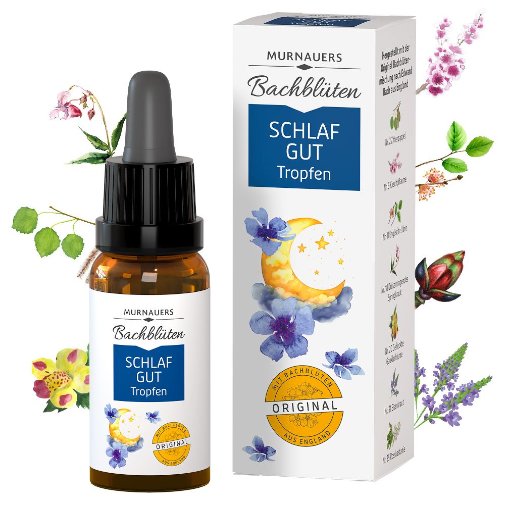 MURNAUERS Bachblüten Schlaf Gut Tropfen 20 ml Tropfen
