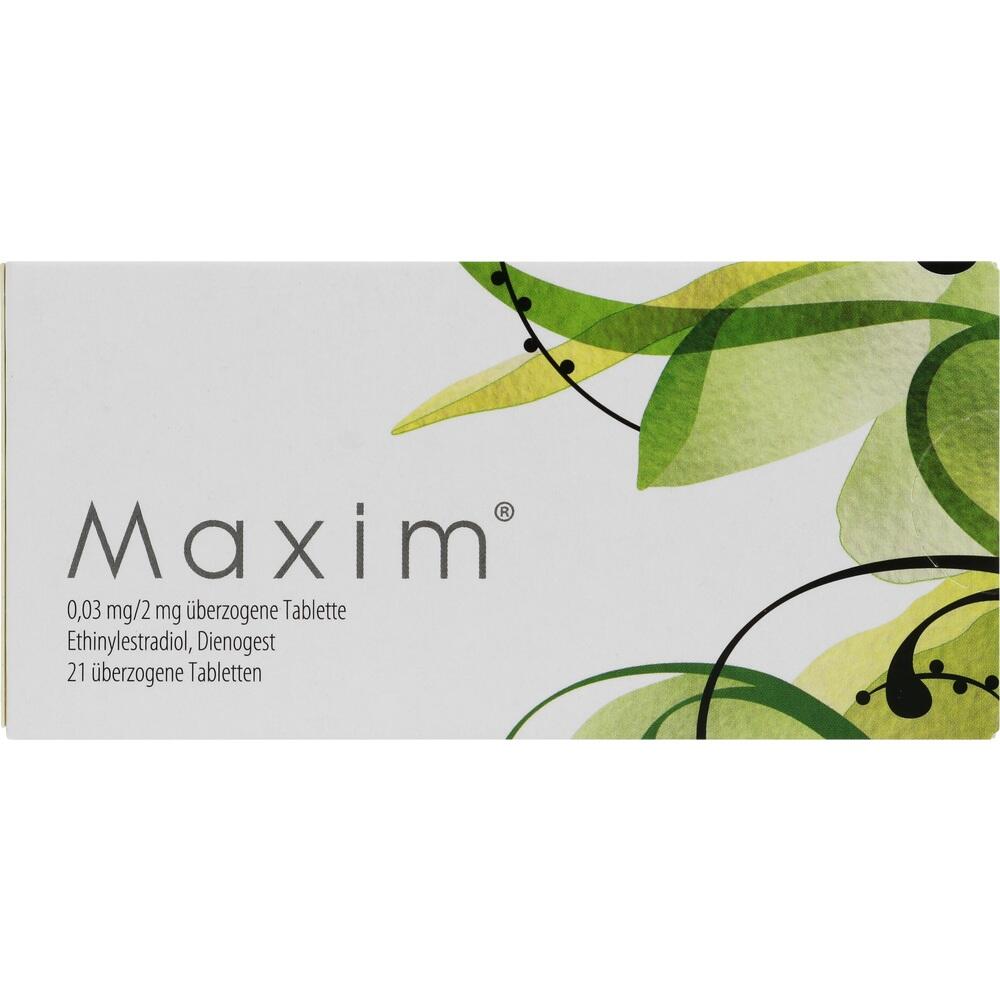 Maxim 0,03mg/2,0mg 21 St Überzogene Tabletten