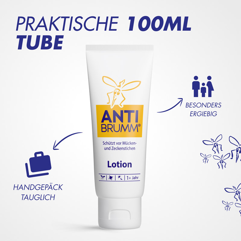 ANTI BRUMM Schützt vor Mücken- und Zeckenstiche Lotion 100 ml Lotion