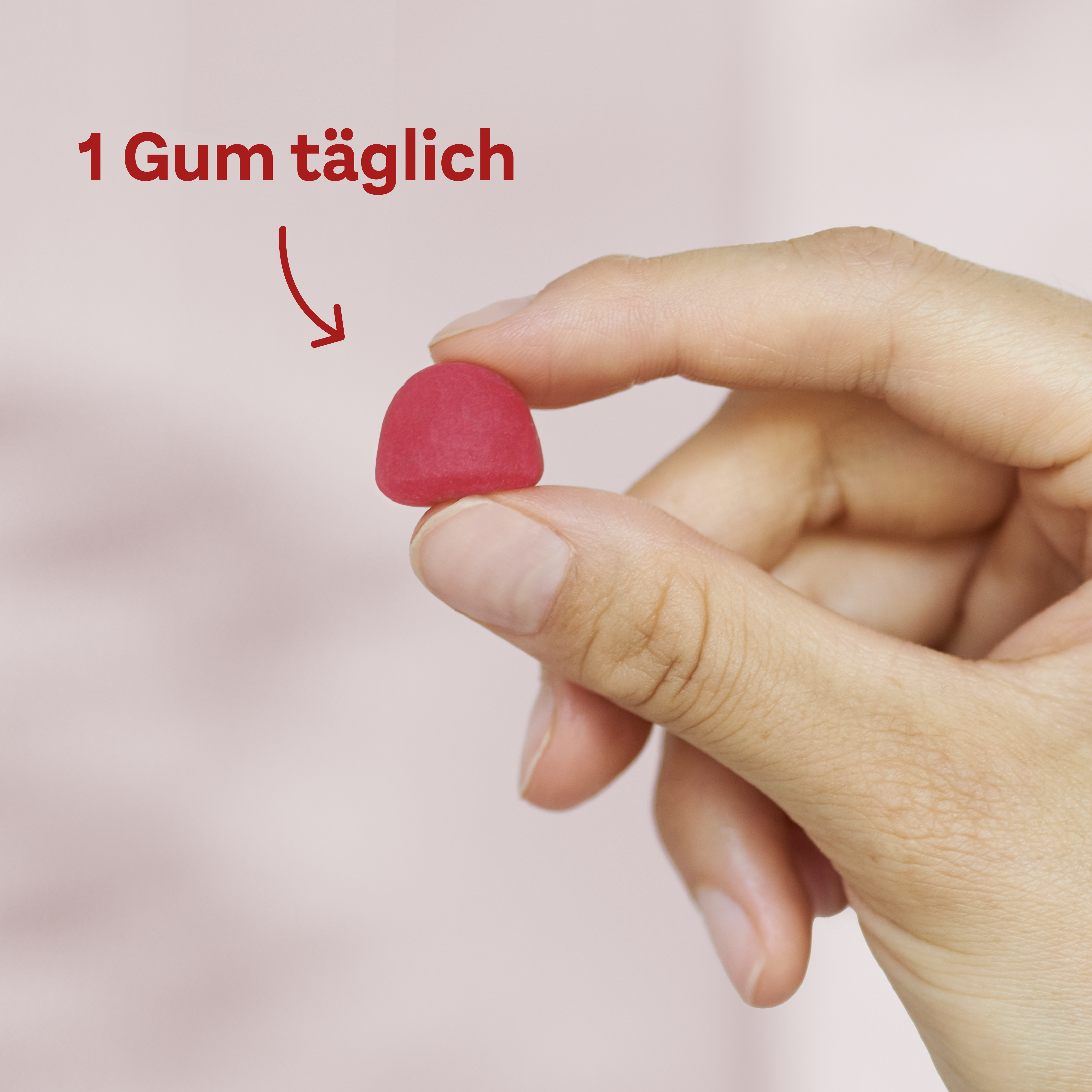 Doppelherz aktiv Haut + Haare + Nägel Gums Himbeergeschmack 60 St Kaudragees