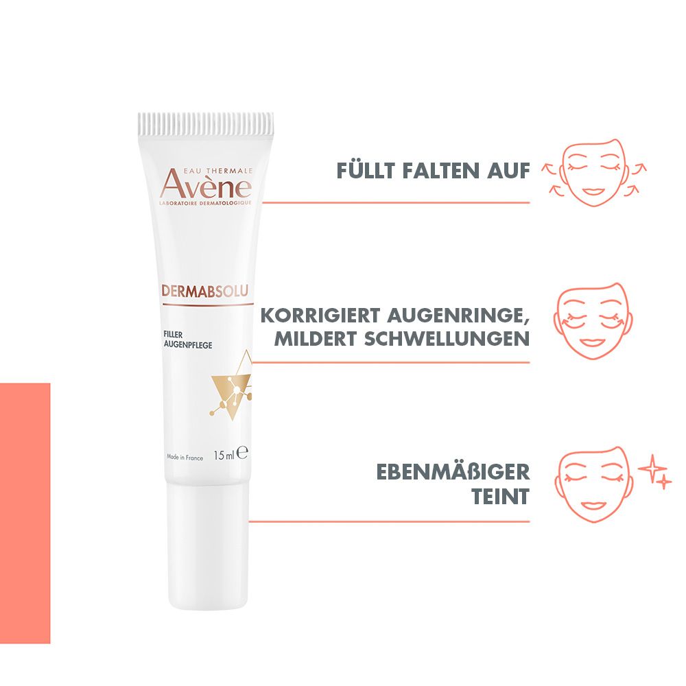 Avène DERMABSOLU FILLER AUGENPFLEGE  15 ml Augencreme