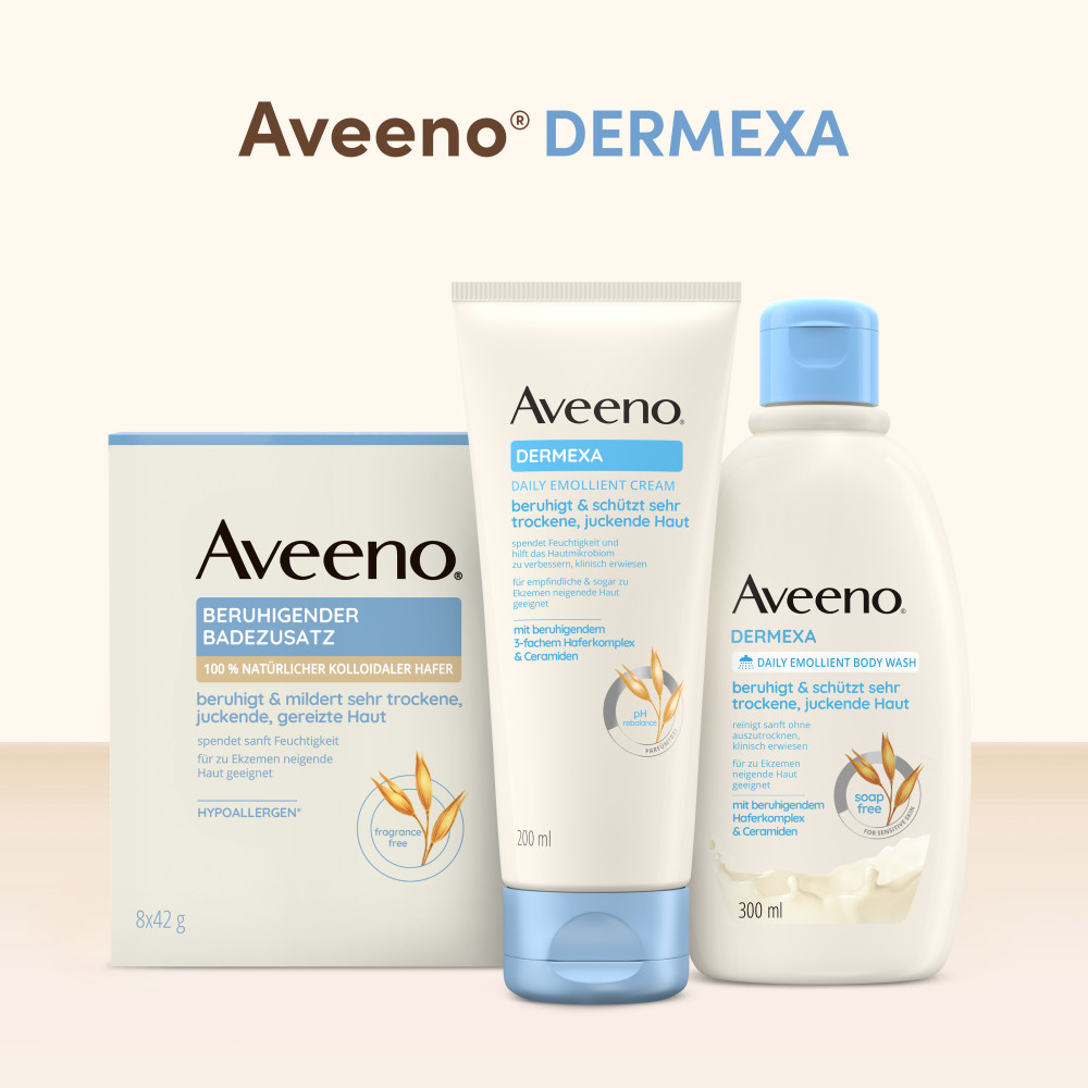 Aveeno Dermexa Emollientien Creme 200 ml Creme