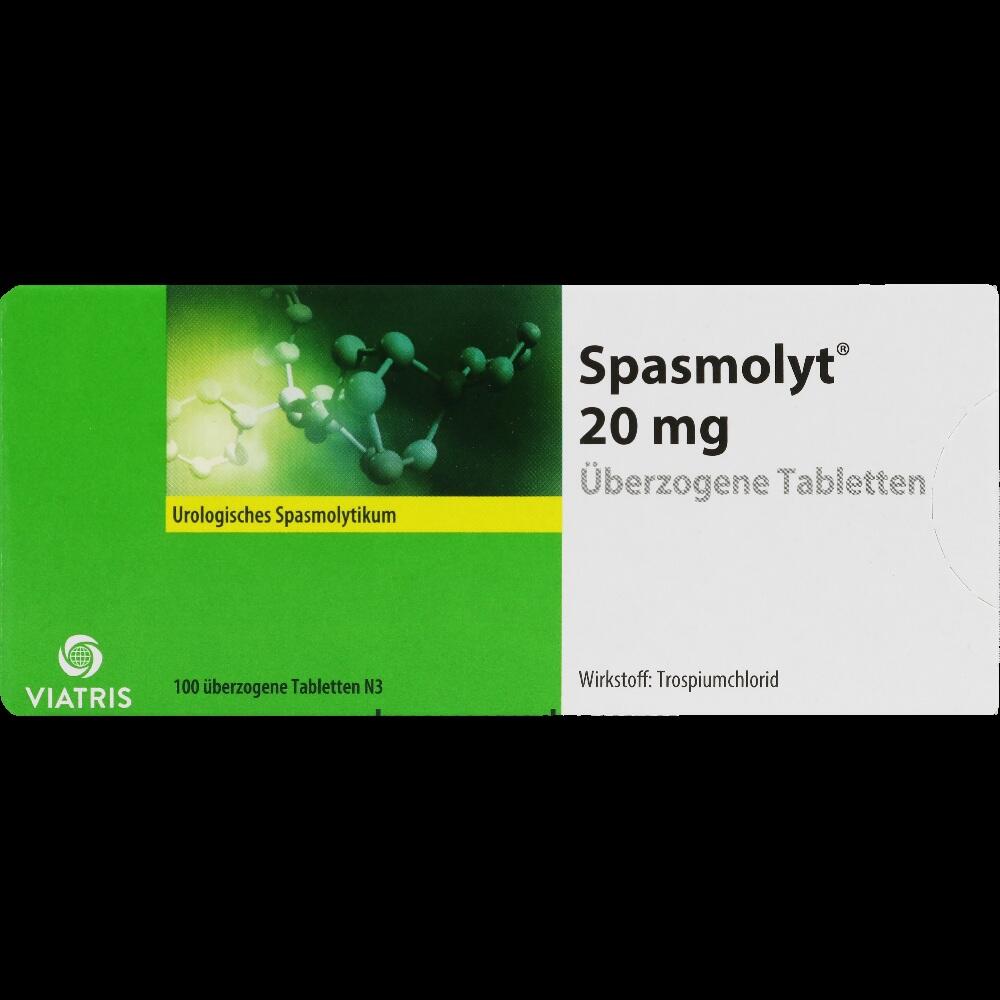 SPASMOLYT 20 mg überzogene Tabletten 100 St Überzogene Tabletten