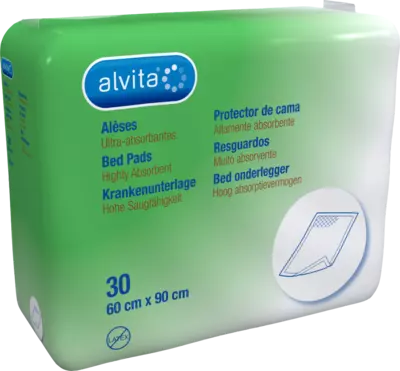 ALVITA Krankenunterlage 60x90 cm 30 St