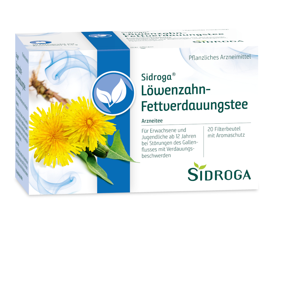 Sidroga Löwenzahn-Fettverdauungstee 20X1.5 g Tee