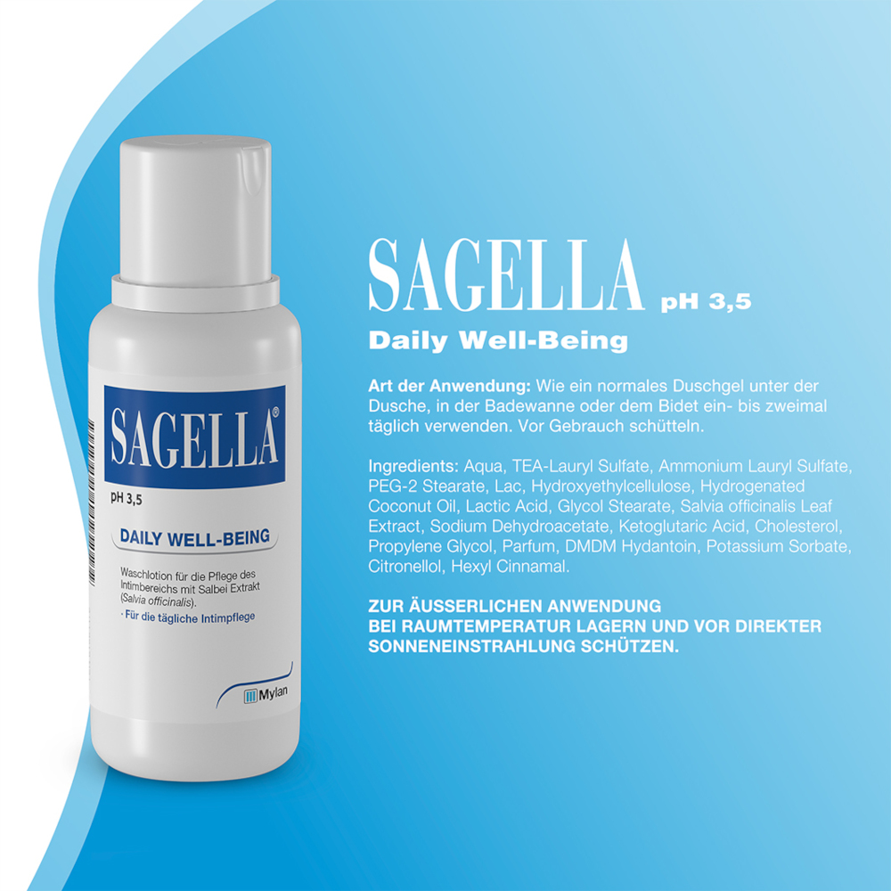 SAGELLA pH 3,5 DAILY WELL-BEING 250 ml Emulsion