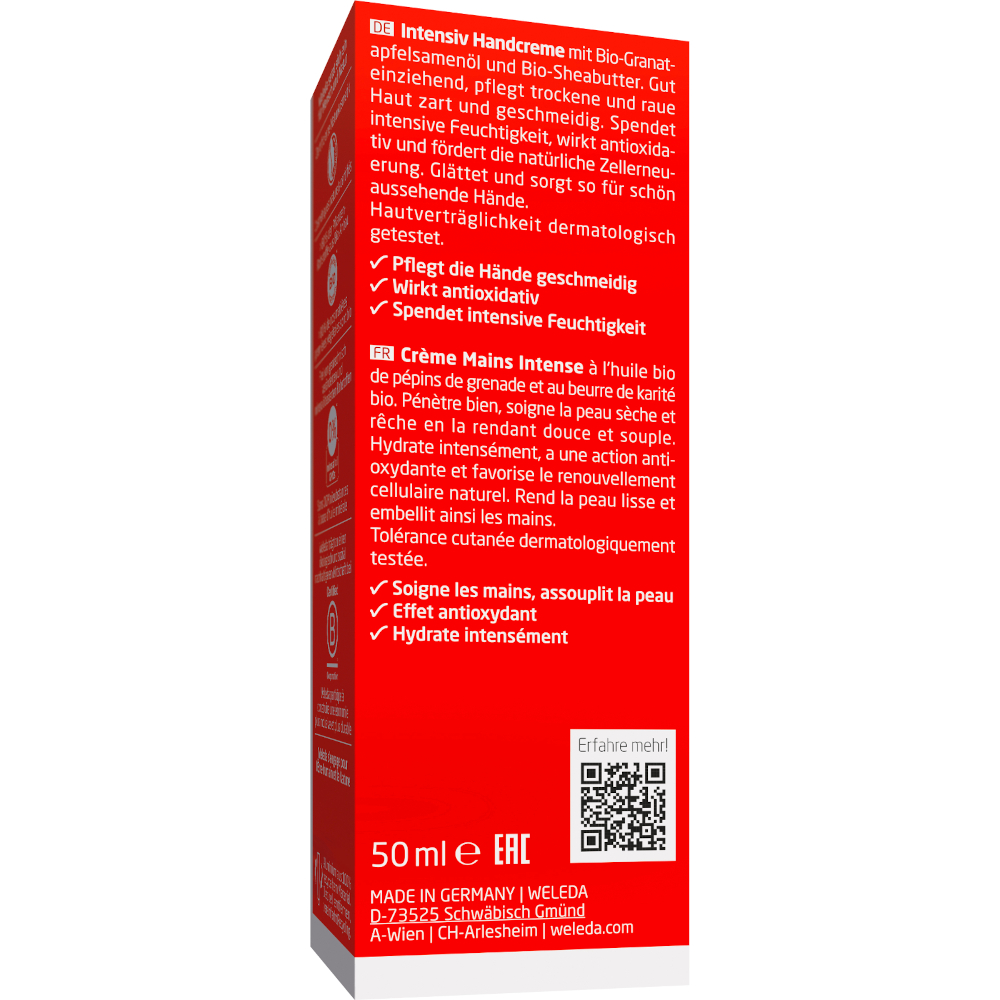 WELEDA Intensiv Handcreme GRANATAPFEL 50 ml Creme