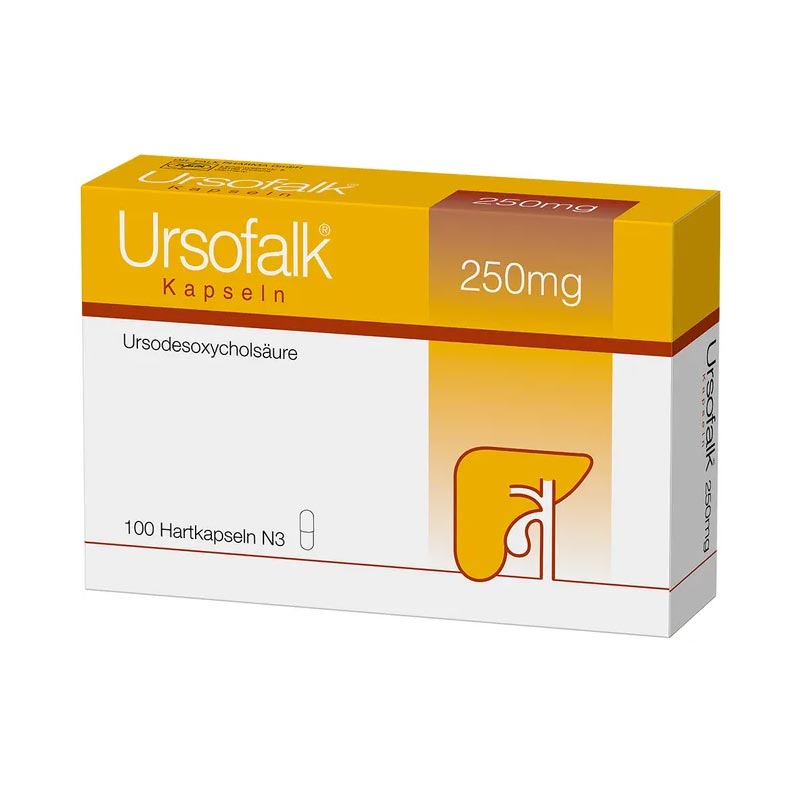 URSOFALK 250 mg Kapseln 100 St Hartkapseln
