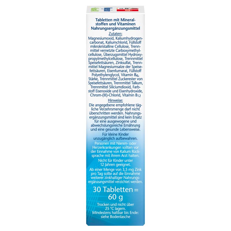 Doppelherz aktiv Magnesium + Kalium 400 30 St Tabletten