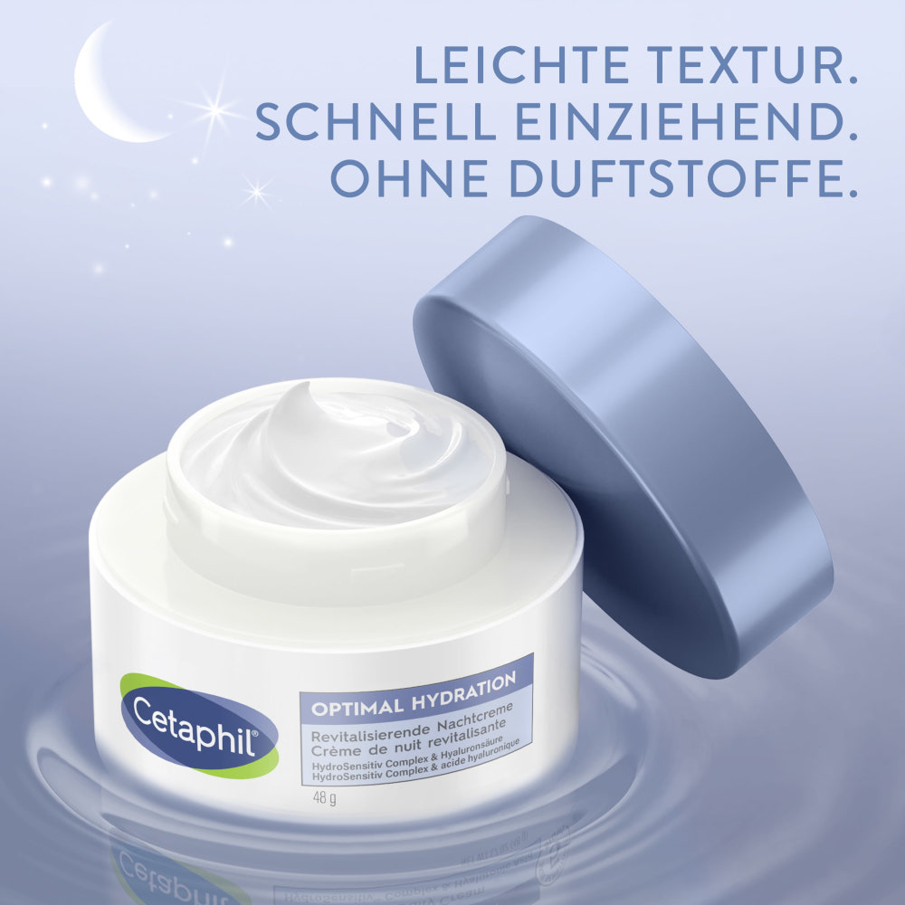 Cetaphil OPTIMAL HYDRATION Revitalisierende Nachtcreme 48 g Nachtcreme
