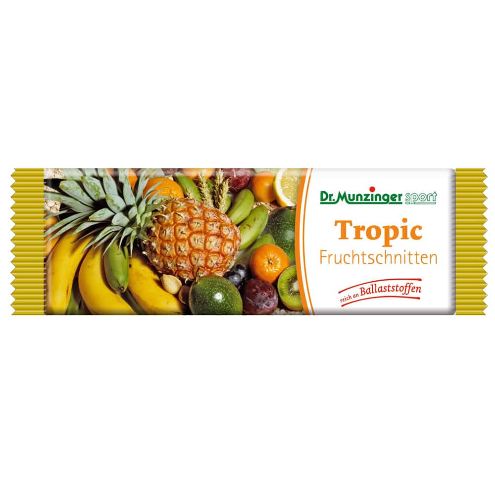 DR. MUNZINGER Fruchtschnitte Tropic 50 g